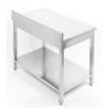 Mesa Inox Dynasteel: Profissionais de restauração, Aço inoxidável