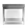 Mesa Inox Dynasteel: Profissionais de restauração, Aço inoxidável