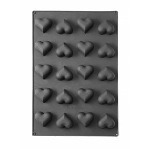 Molde de Silicone Coração - HENDI