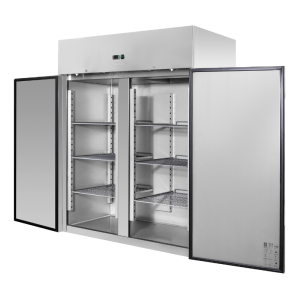 Armoire Réfrigérée Positive 1400 L Inox GN 2/1 – 2 Portas