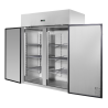 Armoire Réfrigérée Positive 1400 L Inox GN 2/1 – 2 Portas
