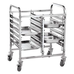 Chariot Porta-Bandejas Duplo - 12 x GN 1/1 - HENDI