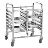 Chariot Porta-Bandejas Duplo - 12 x GN 1/1 - HENDI