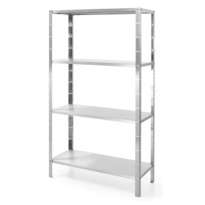Racks de Stockage 4 Niveaux 1000 x 400 mm - HENDI
