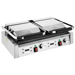 Grill de Contato Duplo Placas Ranhuradas - Buffalo