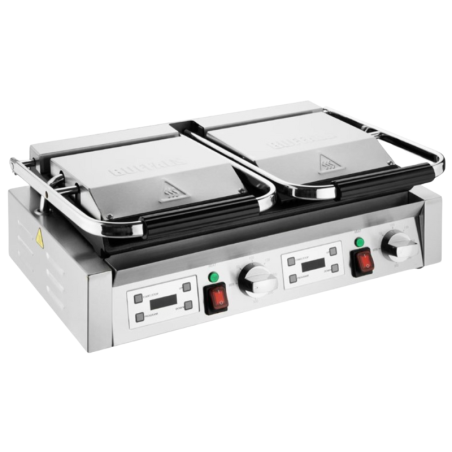 Grill de Contato Duplo Placas Ranhuradas - Buffalo