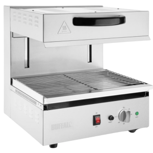 Placa de Cozinha e Grelhador Salamandra Altura Ajustável - 2800 W