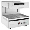 Placa de Cozinha e Grelhador Salamandra Altura Ajustável - 2800 W