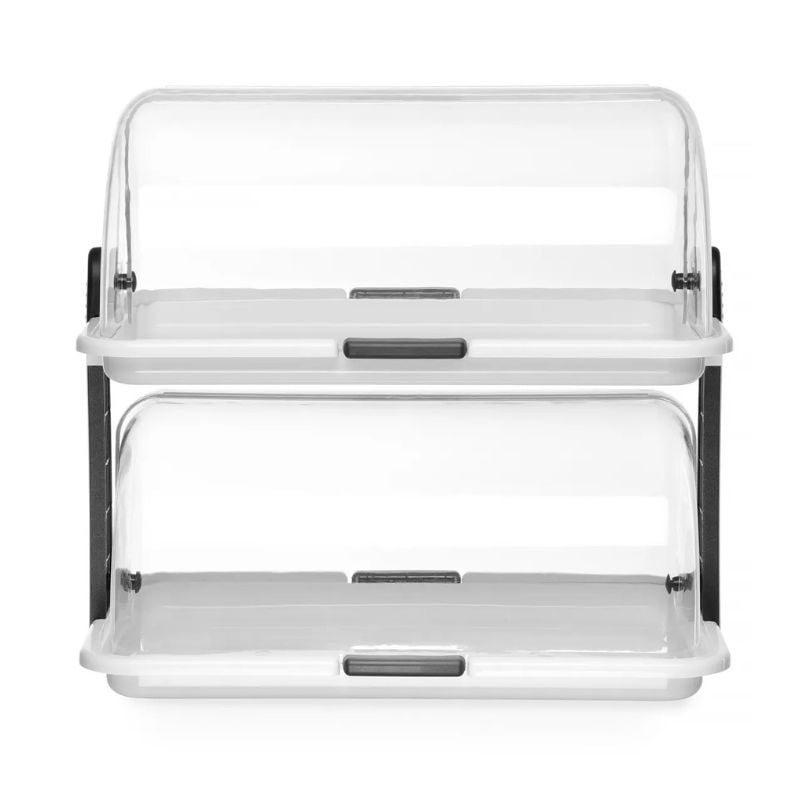 Vitrine com Tampa Deslizante - Dupla - HENDI Vitrine com Tampa Deslizante - Dupla - HENDI