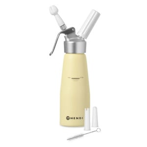 Sifão para Chantilly Amarelo - 0,5 L - HENDI