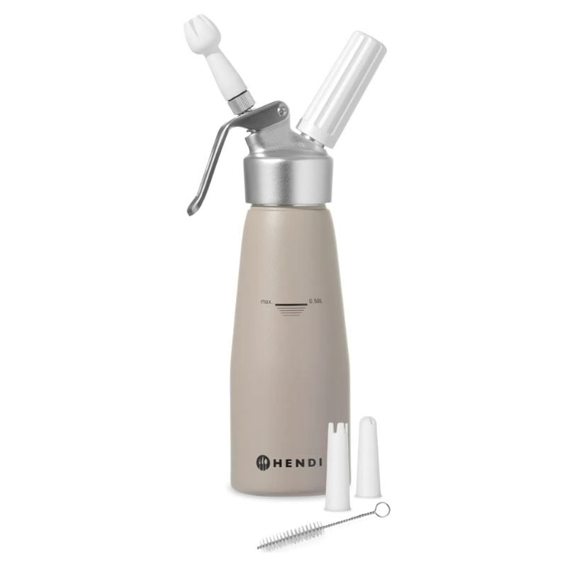 Siphon à Chantilly Taupe - 0,5 L - HENDI