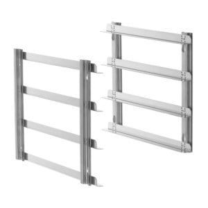 Deslizantes de Suporte para Forno Combinado a Vapor 5 Níveis