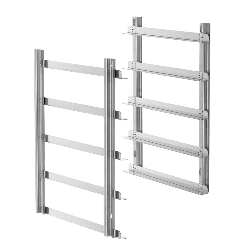 Guias de Suporte para Forno Combinado a Vapor 7 Níveis Guias de Suporte para Forno Combinado a Vapor 7 Níveis