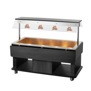 Chariot Buffet Quente Infantil - 4 x GN 1/1