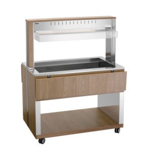 Chariot Buffet Quente - 3 x GN 1/1