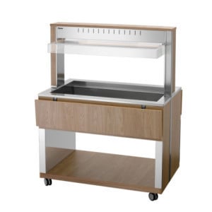 Chariot Buffet Quente - 3 x GN 1/1