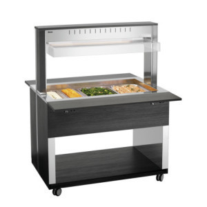 Chariot Buffet Quente - 3 x GN 1/1