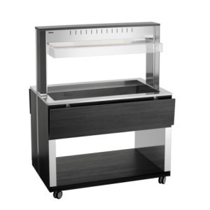 Chariot Buffet Quente - 3 x GN 1/1