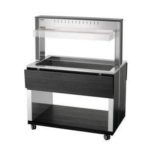 Chariot Buffet Quente - 3 x GN 1/1