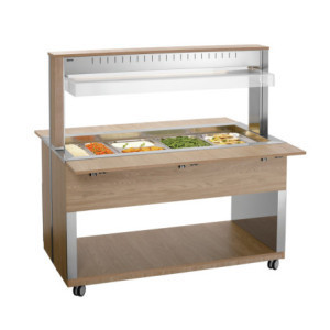Chariot Buffet Quente - 4 x GN 1/1