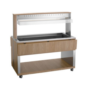 Chariot Buffet Quente - 4 x GN 1/1