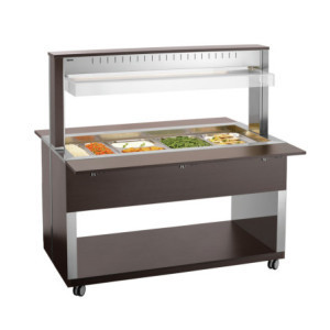 Chariot Buffet Quente - 4 x GN 1/1
