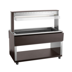 Chariot Buffet Quente - 4 x GN 1/1