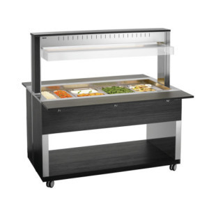 Chariot Buffet Quente - 4 x GN 1/1