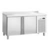 Mesa Refrigerada Positiva 2 Portas GN 1/1 com Backsplash