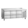 Mesa Refrigerada Positiva 6 Gavetas GN 1/1 com Backsplash