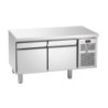 Table Réfrigérée Positive 2 Portes GN 1/1 avec Soubassement