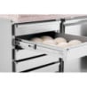 Móvel Refrigerado para Pizza com 2 Portas e 7 Gavetas
