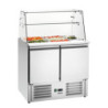 Saladette Refrigerada com 2 Portas - 2 x GN 1/1 e 3 x GN 1/6