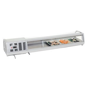 Expositor Refrigerado para Sushis - 5 x GN 1/2