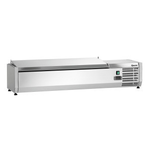 Saladette Refrigerada de Bancada Inox - 5 x GN 1/4