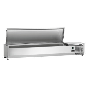 Saladette Refrigerada para Colocar Inox - 7 x GN 1/4