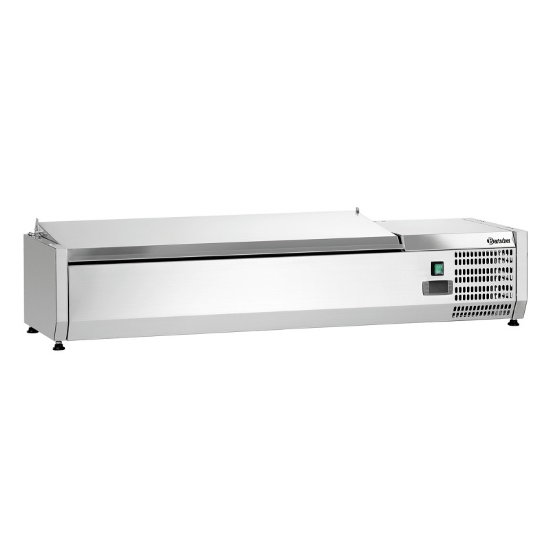 Saladette Refrigerada para Colocar Inox - 3 x GN 1/3 + 1 x GN 1/2