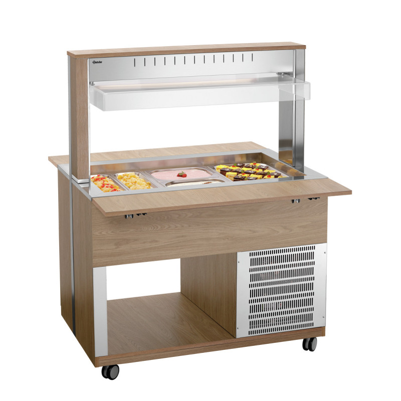 Chariot Buffet Quente - 3 x GN 1/1 Chariot Buffet Quente - 3 x GN 1/1