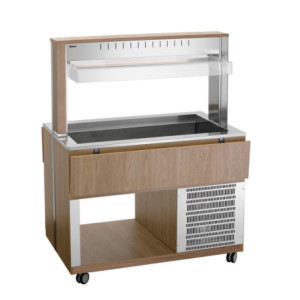 Chariot Buffet Quente - 3 x GN 1/1
