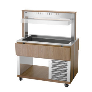 Chariot Buffet Quente - 3 x GN 1/1