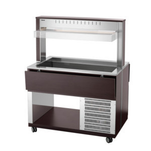 Chariot Buffet Quente - 3 x GN 1/1