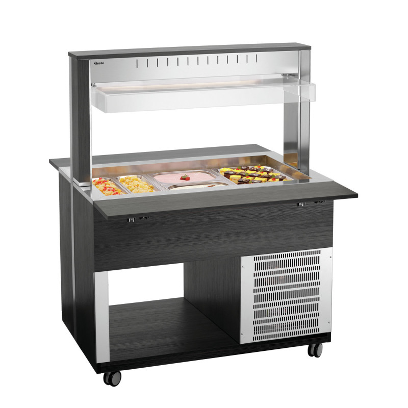 Chariot Buffet Quente - 3 x GN 1/1 Chariot Buffet Quente - 3 x GN 1/1