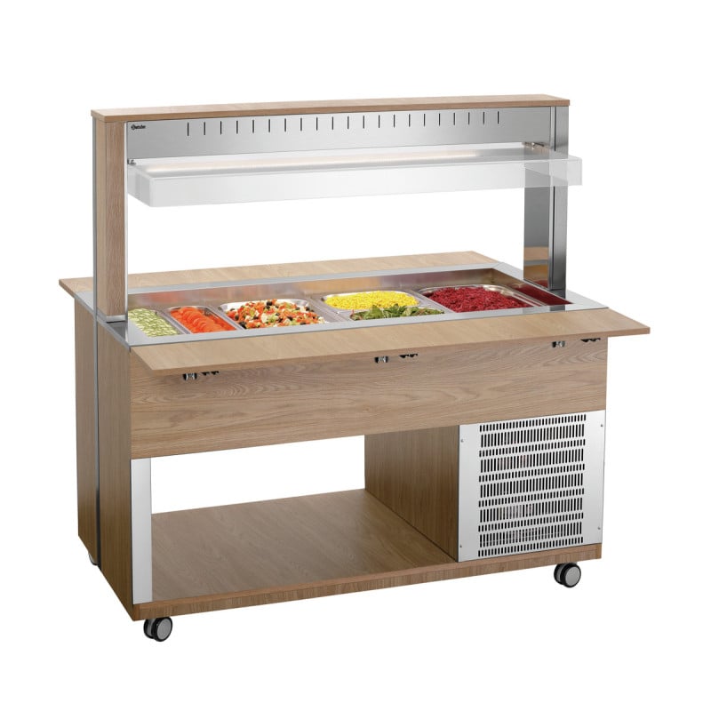 Chariot Buffet Quente - 4 x GN 1/1 Chariot Buffet Quente - 4 x GN 1/1