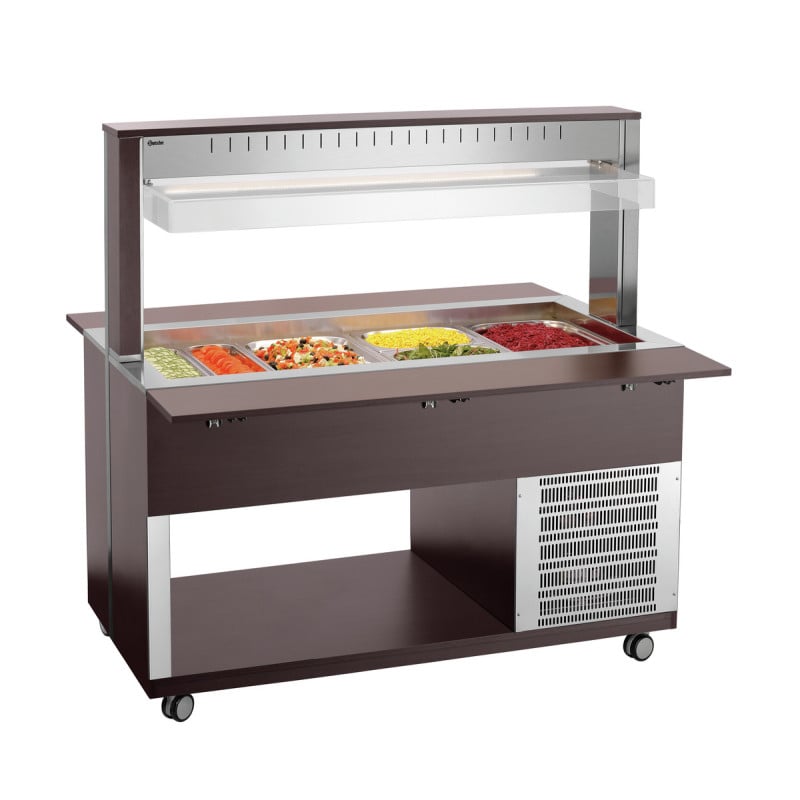 Chariot Buffet Quente - 4 x GN 1/1 Chariot Buffet Quente - 4 x GN 1/1