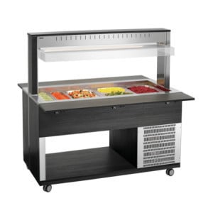Chariot Buffet Quente - 4 x GN 1/1