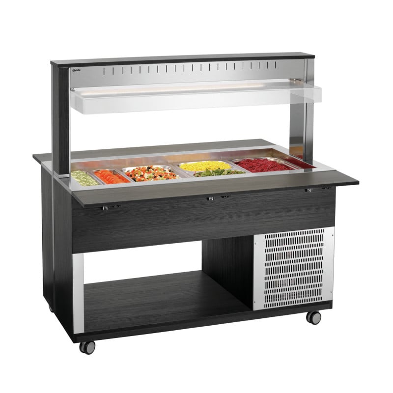 Chariot Buffet Quente - 4 x GN 1/1 Chariot Buffet Quente - 4 x GN 1/1