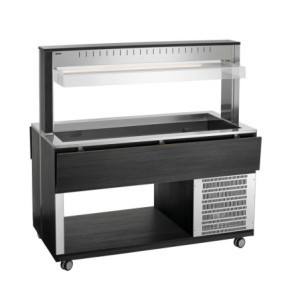 Chariot Buffet Quente - 4 x GN 1/1