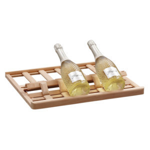 Expositor de Vinho em Madeira - 6 Garrafas