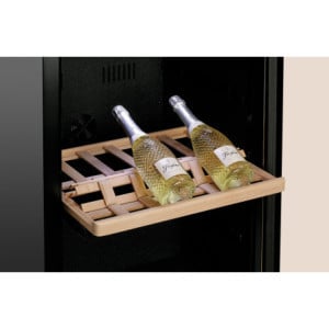 Expositor de Vinho em Madeira - 6 Garrafas