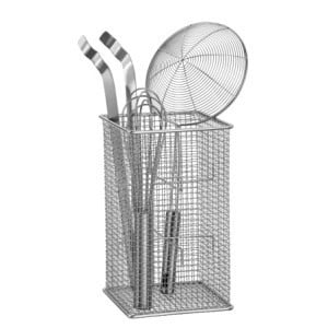 Escorredor de Talheres para Máquina de Lavar Louça com Bandejas - 15 x 15 cm - Bartscher